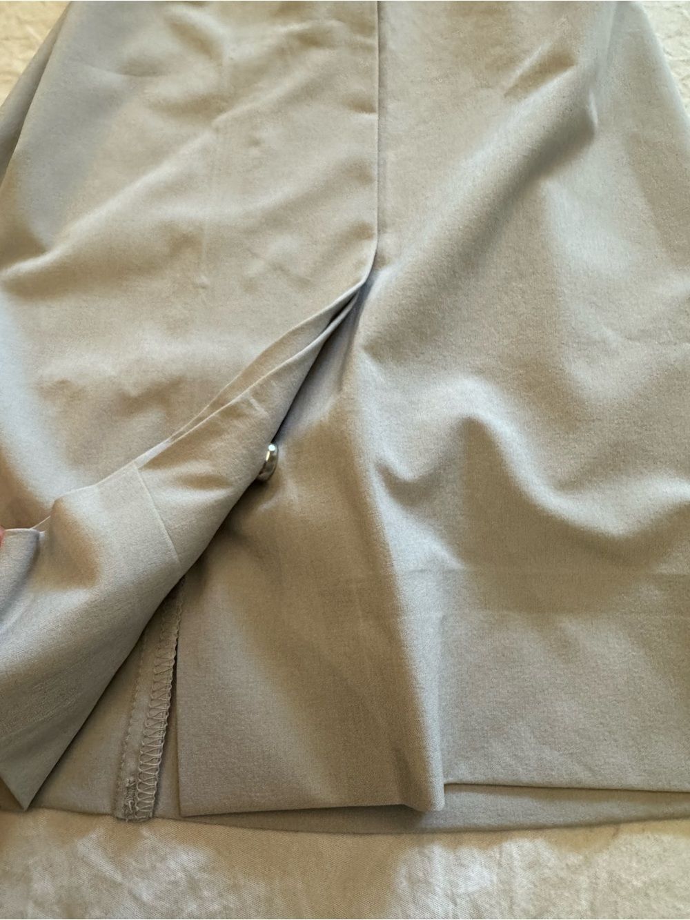 Athleta Women's Light Gray Wide-Leg Pants - Picture 7 of 8